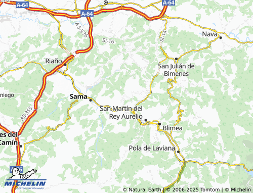 MICHELIN-Landkarte Pumarin - ViaMichelin