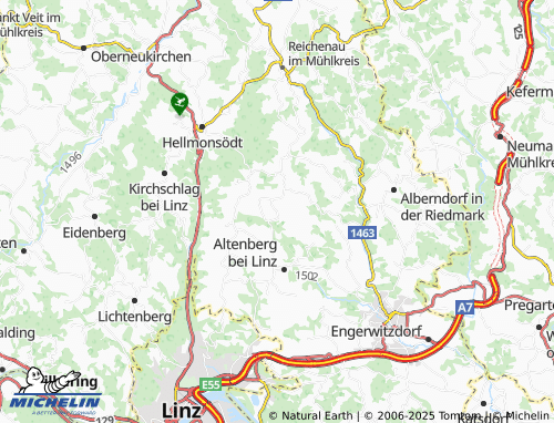 MICHELIN-Landkarte Edt - ViaMichelin