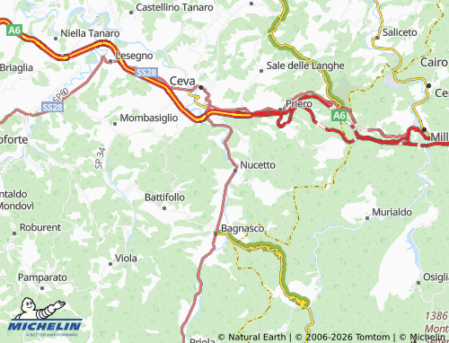Mappa MICHELIN Villa - ViaMichelin