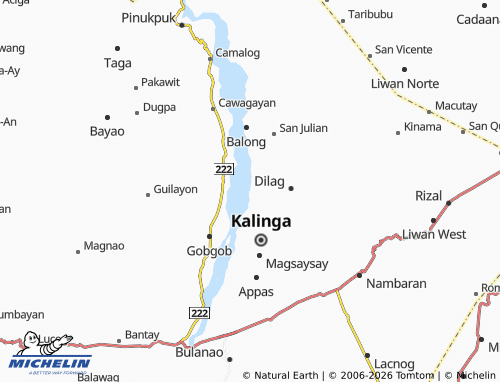 MICHELIN Laya West map - ViaMichelin