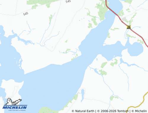 Mapa MICHELIN Sillerslevøre - ViaMichelin