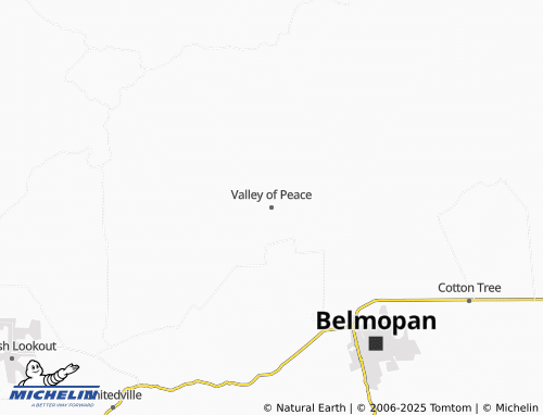 MICHELIN Valley of Peace map - ViaMichelin