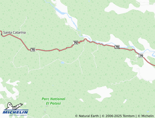 MICHELIN San José de Canoas map - ViaMichelin