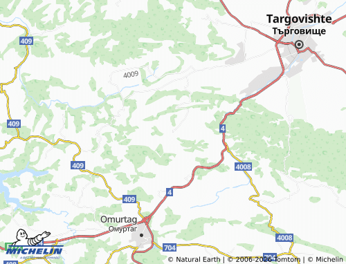 Mapa MICHELIN Bozhurka - ViaMichelin