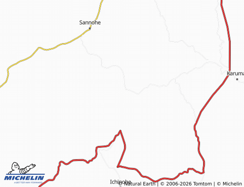 Mappa MICHELIN Kindaichi - ViaMichelin
