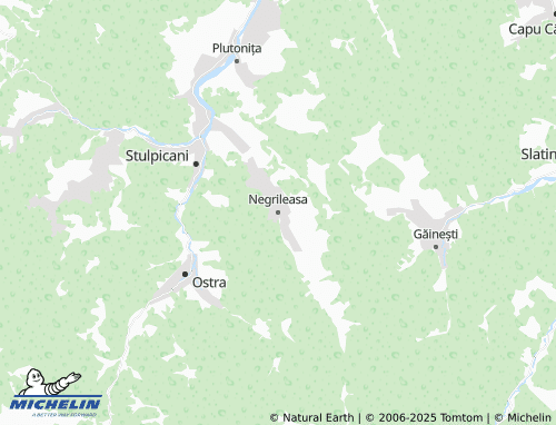 MICHELIN Negrileasa map - ViaMichelin