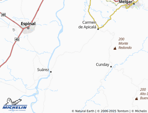 MICHELIN Camarones map - ViaMichelin