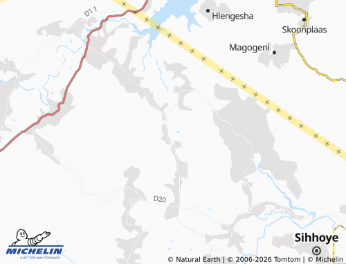 Kaart MICHELIN Mgunungu - ViaMichelin