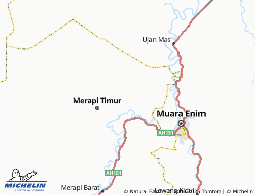 MICHELIN Sengkuang map - ViaMichelin