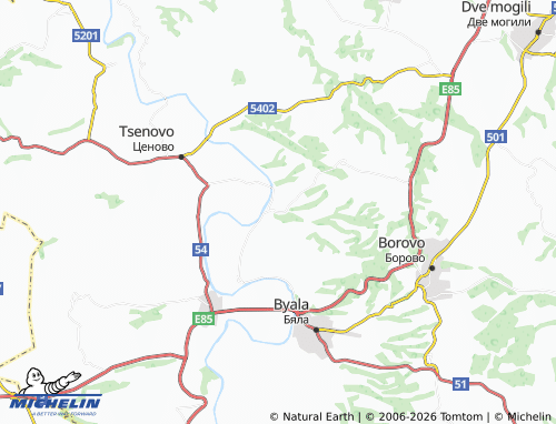 Carte MICHELIN Botrov - ViaMichelin