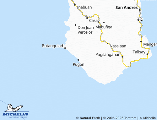 MICHELIN Pugon map - ViaMichelin