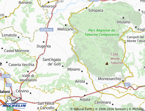 Mappa MICHELIN Faggiano - ViaMichelin