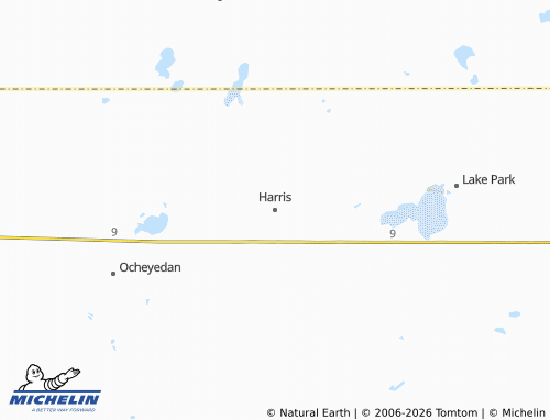 Mappa MICHELIN Harris - ViaMichelin