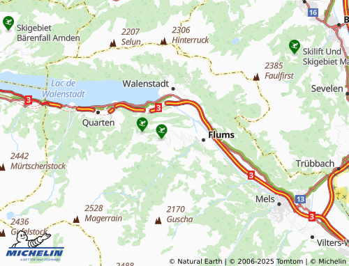 MICHELIN-Landkarte Brünsch - ViaMichelin