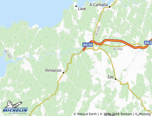 MICHELIN-Landkarte Castromil - ViaMichelin
