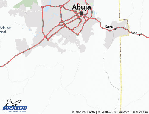 Mappa MICHELIN Wumba - ViaMichelin