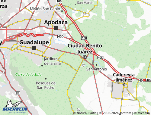 MICHELIN San Juan map - ViaMichelin