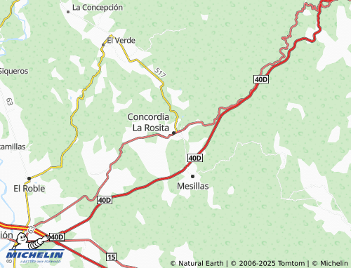 MICHELIN Villa de Guadalupe map - ViaMichelin
