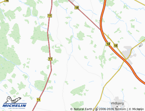 Mappa MICHELIN Sørvad - ViaMichelin