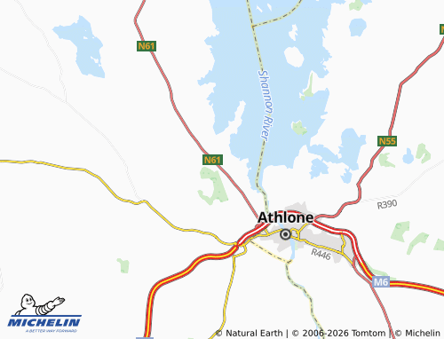 Carte MICHELIN Barrymore - ViaMichelin
