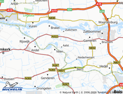 Carte MICHELIN Aalst - ViaMichelin