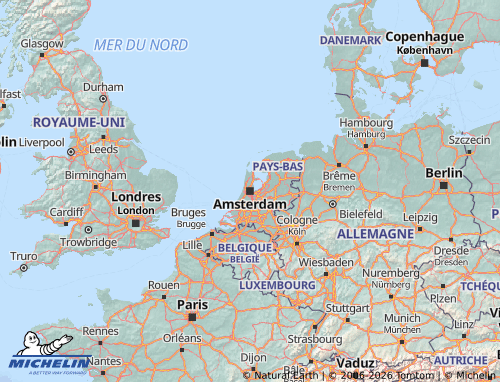 MICHELIN Netherlands map - ViaMichelin