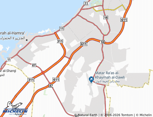 Carte MICHELIN al-Sawan - ViaMichelin