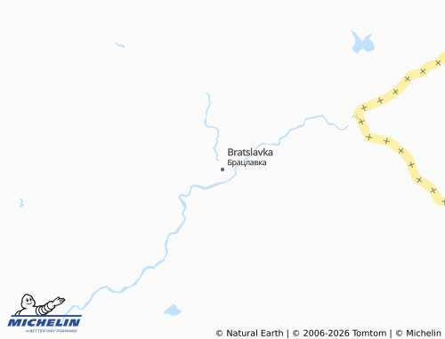MICHELIN-Landkarte Bratslavka - ViaMichelin