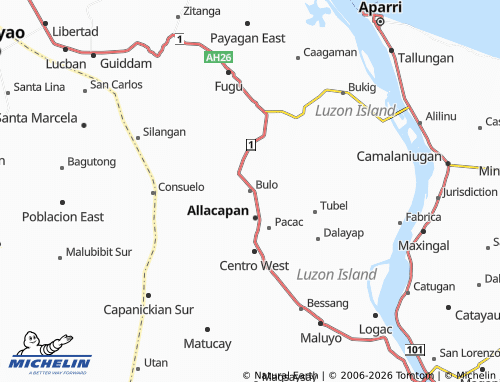 MICHELIN Bulo map - ViaMichelin