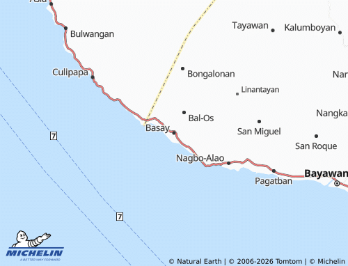MICHELIN Basay map - ViaMichelin