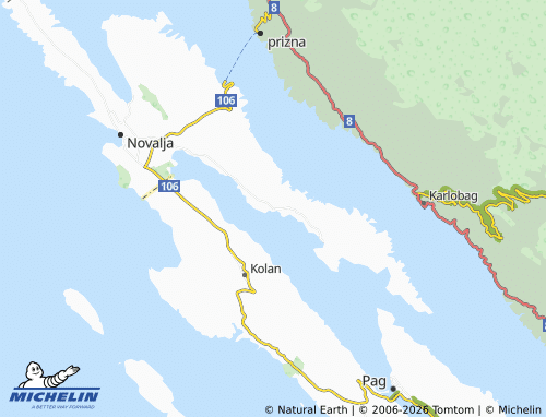 Mapa MICHELIN Zubovići - ViaMichelin