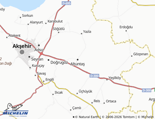 MICHELIN Altuntaş map - ViaMichelin
