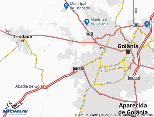 Mapa MICHELIN Carolina Park - ViaMichelin
