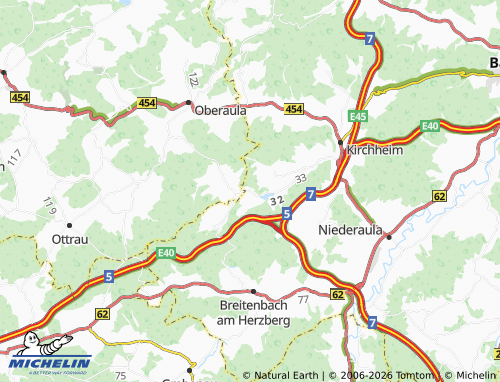 Mapa MICHELIN Kemmerode - ViaMichelin