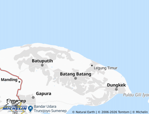 MICHELIN-Landkarte Juruan Daya - ViaMichelin