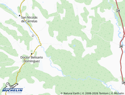 Mappa MICHELIN Ciénega de Loya - ViaMichelin