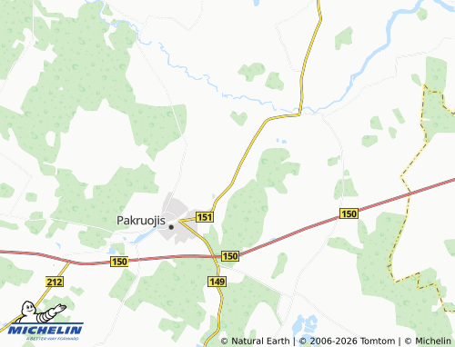Mappa MICHELIN Noreikoniai - ViaMichelin