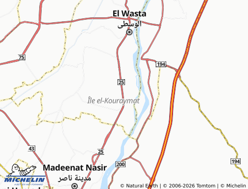 Mappa MICHELIN Bani Hudeer - ViaMichelin