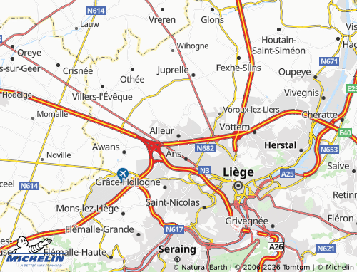 Carte MICHELIN Alleur - ViaMichelin