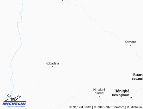 MICHELIN-Landkarte Pokoundougou - ViaMichelin