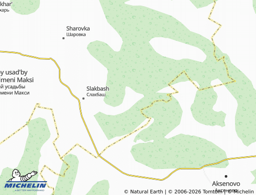 MICHELIN-Landkarte Krasnoyar - ViaMichelin