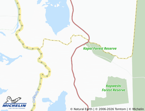 Mappa MICHELIN Lubansa - ViaMichelin