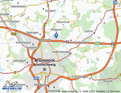 MICHELIN Querumer Forst map - ViaMichelin