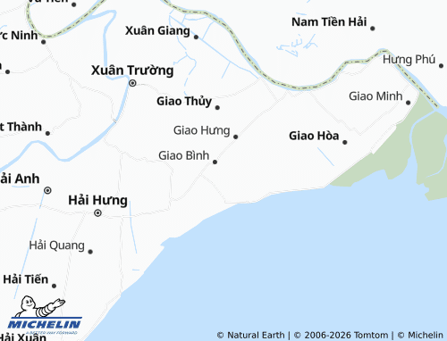 Mapa MICHELIN Bạch Long - ViaMichelin