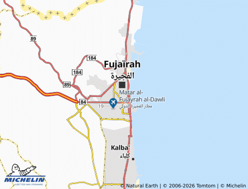 MICHELIN Owaid map - ViaMichelin