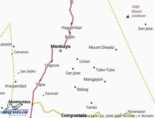 MICHELIN Union map - ViaMichelin