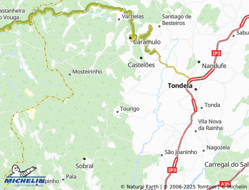 MICHELIN-Landkarte Barreiro dos Besteiros - ViaMichelin