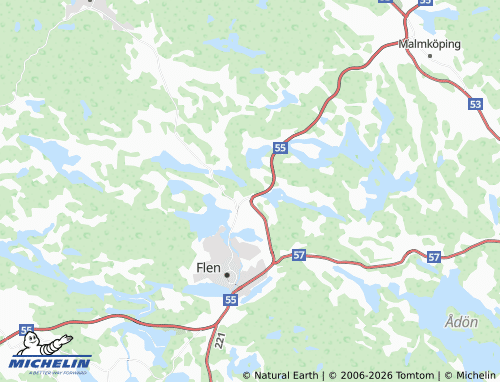 Carte MICHELIN Yxtaholms Fritidsområde - ViaMichelin