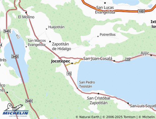 MICHELIN Puerta del Lago map - ViaMichelin