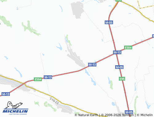 Mapa MICHELIN Bokove - ViaMichelin